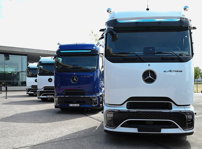 Mercedes-Benz eActros maintenant en Belgique