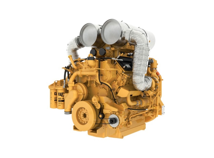 Caterpillar dévoile son nouveau moteur C32B