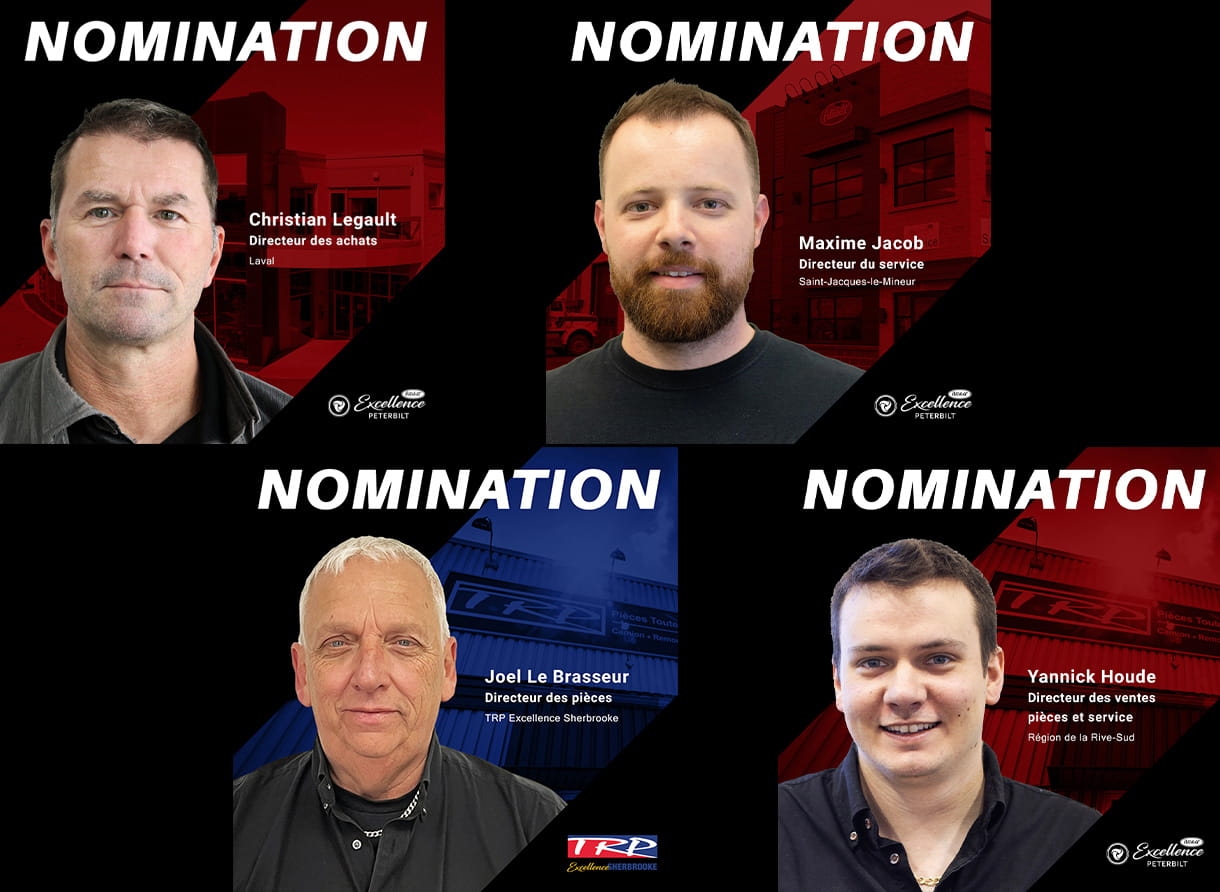 Excellence Peterbilt renforce son leadership avec des nominations stratégiques