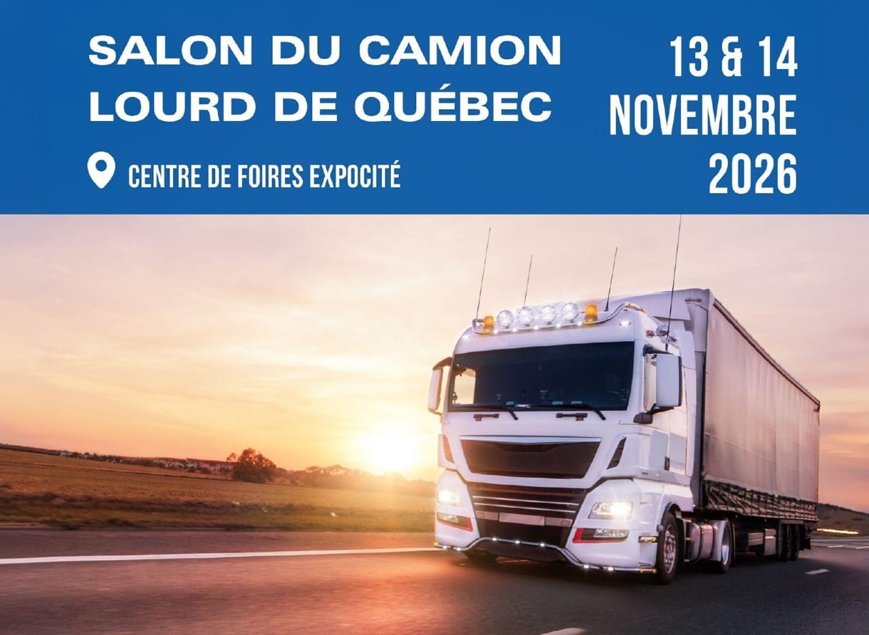 Le Salon du camion lourd de Québec sera de retour en novembre 2026