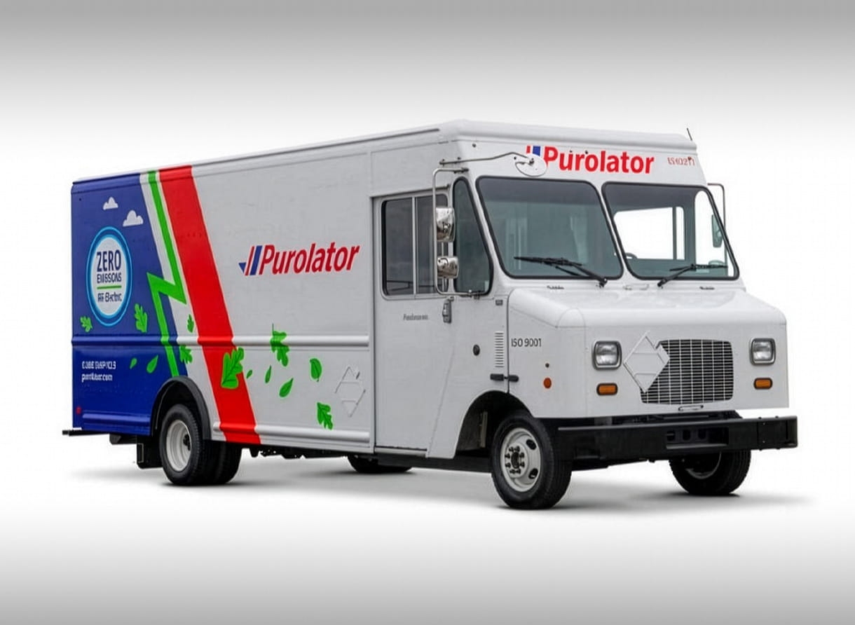 Purolator poursuit l'électrification de son parc