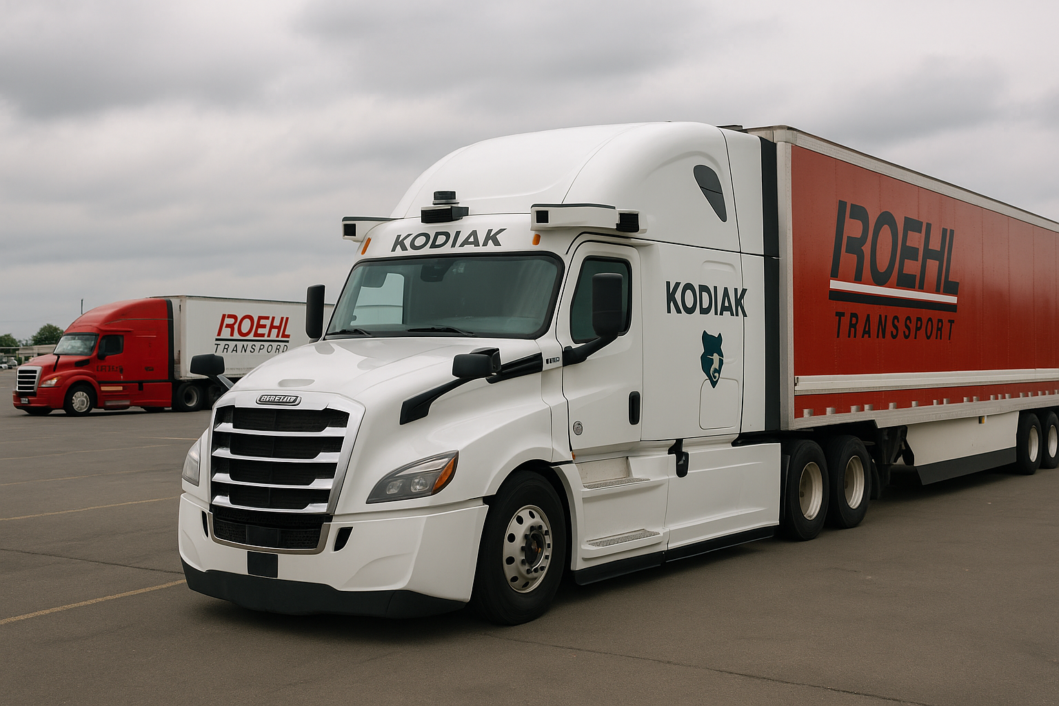 Kodiak AI et Roehl Transport lancent une route autonome entre Dallas et Houston : enjeux et perspectives